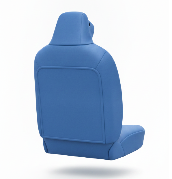 Blue Front Seat Cover