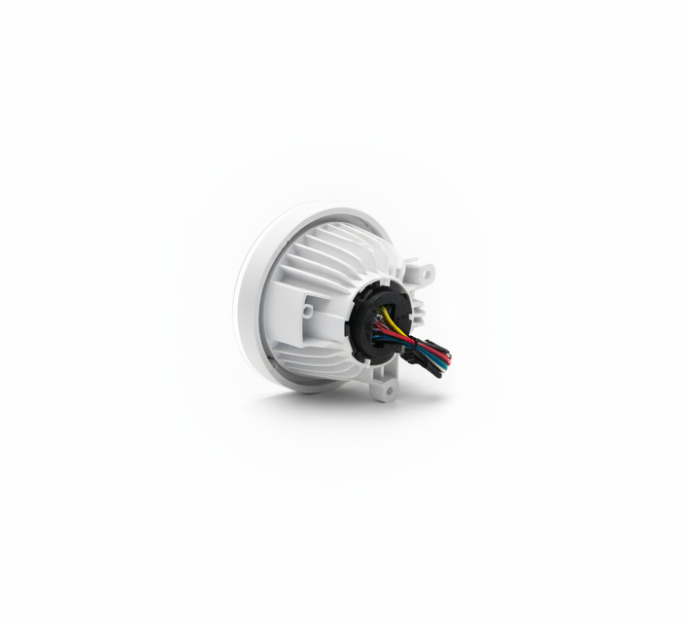 White Halo Projector Headlight