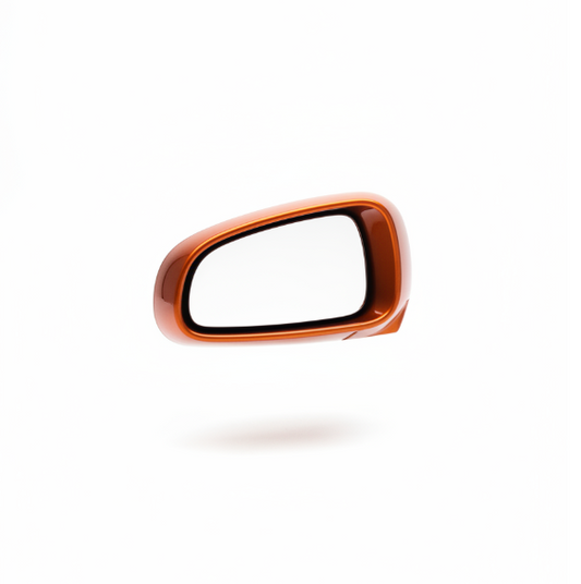 Orange Accent Rearview Mirror Cover