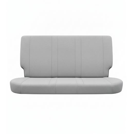 Gray Split Bench Rear Seat Cover