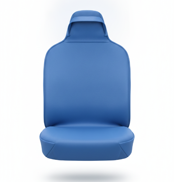 Blue Front Seat Cover